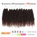 10 Inch T30 Bomb Twist Crochet Hair 6 Packs - Pre-looped Spring Twist Braids for Women - Synthetic Fluffy Dreadlocks Extension - Buy Online on GoSupps.com