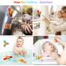 AIUOKYA 6 PCS Suction Cup Spinner Toys | Simple Dimple Silicone Bubbles Kids Bath & Window Toy | Baby Toys for 1+ Years Old - Buy Online on GoSupps.com