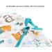 Chilsuessy Baby Sleeping Bag with Feet 2.5 Tog Winter Sack | Forest Animals Print | 4-5 Years | Anti Kick Wearable Blanket - Buy Online on GoSupps.com