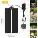Reptile Heating Pad Tank Warmer with Temperature Control Power Adjustment Under Tank Terrarium Heater Heat Mat for Reptiles Turtle Tortoise Snakes Lizard (7W (15 * 28CM)) - Buy Online on GoSupps.com