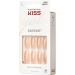 KISS Gel Fantasy Collection Glue-On Manicure Kit Rock Candy Long Length Square Fake Nails Includes 28 False Nails Nail Glue Nail File and Manicure Stick - Buy Online on GoSupps.com