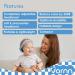 VORNN Silent Baby Ear Defenders - Noise Reduction Earmuffs for Kids 0-36 months - Adjustable Headband - UK Design (Blue) - Buy Online on GoSupps.com