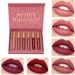  Raxove Raxove Matte Liquid Lipstick Set 6 Matte Colors Long-Lasting Velvety Finish for Banquet Makeup Comfortable and Non-Greasy - Buy Online on GoSupps.com