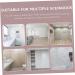 COHEALI 10pcs Sheets Self-Adhesive Square Lens Mirrors Square Mirror DIY Acrylic Sticker Removable Crafts 3D 5X5cm A - Buy Online on GoSupps.com
