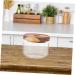 Alipis Glass Transparent Kitchen Cereal Soybean Jar Sealing Grain Multifunction Cereals Can Coarse Food 1 - Buy Online on GoSupps.com