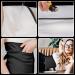 Organic Reusable Castor Oil Pack Wrap - Abdominal & Neck Relief for Digestion Muscle Pain & Relaxation | Eco-Friendly Black - Buy Online on GoSupps.com