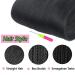 30 Pre-Stretched Braiding Hair Extensions - 8 Pack Premium Yaki Texture, Hot Water Set, 1B Color - 30 Inch - Buy Online on GoSupps.com