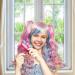 Fukamou Hair Dye Stick Set for Hair Chalk for Play Hair Chalk Washable Temporary Hair Coloring Set Simulated Toy Hair Makeup - Buy Online on GoSupps.com
