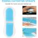 Healifty Catheter Stabilization Device Legband Holder - 10Pcs Universal Fixing Bands - White Blue - 9.5x3.5x0.8cm - Buy Online on GoSupps.com
