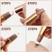 Boobeen Liquid Highlighter with Cushion Applicator - Matte Illuminator for 3D Face Makeup - Brightening & Shaping Cream - Buy Online on GoSupps.com
