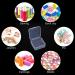 JANYUN 24pcs Transparent Plastic Storage with Lids Small Plastic Containers Plastic Rectangle Containers Box for Storage Beads Crafts Stamps Clay Jewelry Sewing Pins 2.16 2.16 0.78 Inches - Buy Online on GoSupps.com