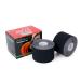Kinesiology Tape Kinetic for Knee, Shoulder, Elbow and More, Perfect K Athletic Tape for Sports, Recovery and Physio Therapy, 2 Pack Black