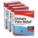 Leader Urinary Pain Relief Maximum Strength Fast Relief of UTI Pain Burning & Urgency Urinary Tract Infection Relief Phenazopyridine Hydrochloride 95 mg 30 Tablets 4-Pack MAX Strength 120.0