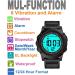 TICCI Men s Vibrating Alarm Watch | 8 Alarm Pill Reminders for Seniors | Waterproof Big Digits Medication Aid - Buy Online on GoSupps.com