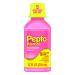 Pepto Bismol Liquid for Nausea Heartburn Indigestion Upset Stomach and Diarrhea Relief Original Flavor 12 oz