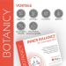 Botanicy Inner Balance - Stress Relief with Ashwagandha KSM-66 Ginkgo Biloba Folic Acid & Zinc | 60 Capsules for Mental Balance - Monthly Pack - Buy Online on GoSupps.com