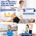 Non-Latex Resistance Bands Set for Physical Therapy, Yoga, Pilates - 4.9FT Yellow Red Blue - Set of 3 Elastic Bands for Home Workouts - Buy Online on GoSupps.com