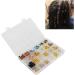 Metal Hair Braid Rings Cute Shell Pendants Decoration for Stylish Hairstyles Fashionable Dreadlock Hair Coils Accessories with Exquisite Patterns Suitable for Home Professional Salon - Buy Online on GoSupps.com