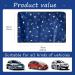 ZATOOTO Car Sun Shades - UV Rays Protection Black Car Curtains (Blue) - 50*78cm - Buy Online on GoSupps.com