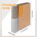 Jutom 6 Pcs Vertical Scrapbook Paper Holder Frosted Scrapbook Storage Organizer 12x12 Paper Storage Organizer Foldable Scrapbook Paper Storage for Cardstock Vinyl Paper Craft Paper File - Buy Online on GoSupps.com
