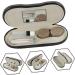 Tidtaleo 2-in-1 Travel Glasses Case & Contact Lens Holder - Stylish Portable Storage Box for Outdoor & Everyday Use (15.8x7.4cm) - Buy Online on GoSupps.com