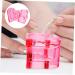 Beavorty Dappen Dish for Acrylic Nails Glass Crystal Cup with Lid Mini Heart Glass Nail Dish Nail Art Liquid Holder Acrylic Liquid Powder Glass Cup Nail Crystal Bowl Pink Dappen Dish - Buy Online on GoSupps.com