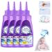 Graceiful Stain Remover active enzyme laundry stain remover 2024 New Active Enzyme Laundry Stain Remover Purple Bottle Stubborn Stains Cleaner-120ml (4pcs)