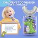 TSUNDERE L Kids Electric U-Shaped Toothbrush with 4 Brush Heads | 6 Cleaning Modes, IPX7 Waterproof | Auto Toothbrush for Children Ages 8-15 (Blue) - Buy Online on GoSupps.com