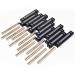 Enfuntins Black Smokey Eyeshadow Stick - Matte Cream Eyeshadow Pencil with Smudger | Long Lasting Waterproof Formula - 12 Midnight Black - Buy Online on GoSupps.com