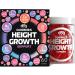 Height Growth Increase Gummies Vitamins Grow Tall Supplement Calcium Magnesium Zinc Ashwagandha Glucosamine Multivitamin for Teens Kids Adults 60 Count (Pack of 1)