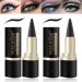LOKFAR 2 Pcs Black Gel Eyeliner Set  Cream Eyeliner Tool Smudge Proof and Waterproof Eyeliner Pencil Matte Black Eye-liner Pencil Tattoo Eyeliner Pen Eyeliner Gel Stick Makeup Eye-liners for Women