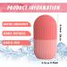 Silicone Ice Roller for Face & Eyes - Reusable Ice Cube Roller for Skin Care | Pink Facial Ice Holder - Buy Online on GoSupps.com