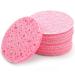 50 Compressed Facial Sponges - Reusable Natural Beauty Makeup Sponges for Daily Skin Care & Makeup Removal | Pink - Buy Online on GoSupps.com
