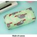 LParkin Coarse Linen Sloth Pencil Case | Versatile Makeup & Stationery Bag - Green - Buy Online on GoSupps.com