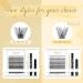 QUEWEL 144 PCs Eyelash Clusters & DIY Extensions Set - Super Hold Binding & Sealing Individual Applicator Tool - Qurr-DH-02 - Buy Online on GoSupps.com