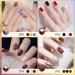 Prreal Solid Gel Nail Polish 3 In 1 Nail Polish Solid Gel with Brush 3 Colours Cream Pudding Gel Nail Polish For Nail Studio Nail Art Starter Nail Art Design Salon At Home#9 - Buy Online on GoSupps.com