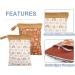 Maeau 2-Piece Wetbags for Fabric Diapers | Reusable Waterproof Baby Wetbag Organizer | 11 Patterns | Versatile Gym & Kindergarten Bags - 30x40cm - Buy Online on GoSupps.com