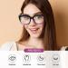 LVIOE Blue Filter Glasses - Reduces Eye Strain for Glasses & Non-Glasses Wearers | Purple Computer Glasses | International Shipping Available - Buy Online on GoSupps.com