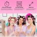 Gneufvie Locken Wrap Set - 24 Heatless Curlers & Clips for Long/Short Hair | Large Self-Adhering Hair Rollers & Stainless Steel Duck Bill Clips - Buy Online on GoSupps.com