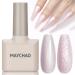 MAYCHAO 15ML Gel Nail Polish 1Pc Pale Pink Gel Polish Soak Off UV LED Nail Polish Nail Art Starter Manicure Salon DIY at Home 0.5 OZ
