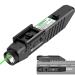 TOUGHSOUL Tactical Flashlight Green Laser Sight Combo, 1450 Lumen Picatinny Rail MLOK Mounted Rechargeable Rifle Flashlight