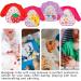 Baogaier Waterproof Baby Bibs with Long Sleeves - 4 Pack | Easy Clean, Ideal for Weaning and Feeding | Cute Animal Designs - Rabbit, Strawberry, Giraffe, Ladybug (Pink) - Buy Online on GoSupps.com