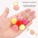 Qearl 48 Pcs Colored Ball Dog Ties Small Dog Bows - Pet Grooming Hair Accessories for Puppy & Cat - Buy Online on GoSupps.com