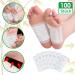 100 Pieces Detox Foot Pads - Detoxification for Stress Relief & Improved Sleep | Deep Cleanse & Body Toxin Removal - Buy Online on GoSupps.com
