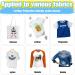 Yamation DTF Transfer Film and Powder Set for DTF Sublimation Printer - 15 Sheets PET Film + 8.8oz White Hot Melt Adhesive - T-Shirt DTF Printing Kit - Buy Online on GoSupps.com