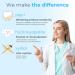 Tooth Whitening Strips - Professional Peroxide-Free Whitening with Hydroxyapatite & Xylitol | 28 Stripes | No Sensitivity - Buy Online on GoSupps.com