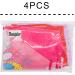 Baogaier Waterproof Baby Bibs with Long Sleeves - 4 Pack | Easy Clean, Ideal for Weaning and Feeding | Cute Animal Designs - Rabbit, Strawberry, Giraffe, Ladybug (Pink) - Buy Online on GoSupps.com