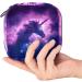 Galaxy Nebula Unicorn Sanitary Napkin Storage Bag | Portable Period Pocket for Women & Teens | Menstrual Cup Holder & Silent Pad Organizer - Buy Online on GoSupps.com