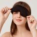 Buy Minimalist Black Sleep Eye Mask | No Pressure Design & Comfortable Non-Adjustable Headband - Perfect for Travel - Buy Online on GoSupps.com