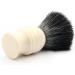 Edwin Jagger Classic Black Synthetic Shaving Brush - Eco-Friendly Vegan Exfoliating Brush for Men and Women - Buy Online on GoSupps.com